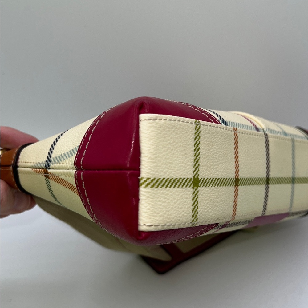 Coach 2008 Heritage Tattersall Plaid Shoulder Bag - Picture 7 of 16